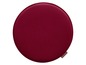 Coussin d'assise rond de couleur bordeaux de Magma.