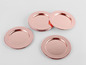 Quatre sous-verres en cuivre rose