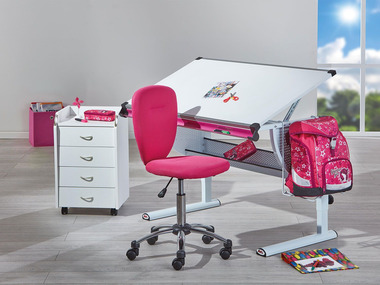 Inter Link Bureau d'enfant inclinable Matts, blanc