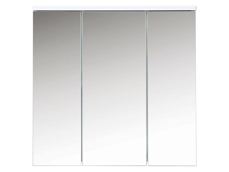 Aller en mode plein écran : LIVARNO LIVING Armoire de toilette miroir Palermo, 66 x 64 x 16,5 cm - Image 1