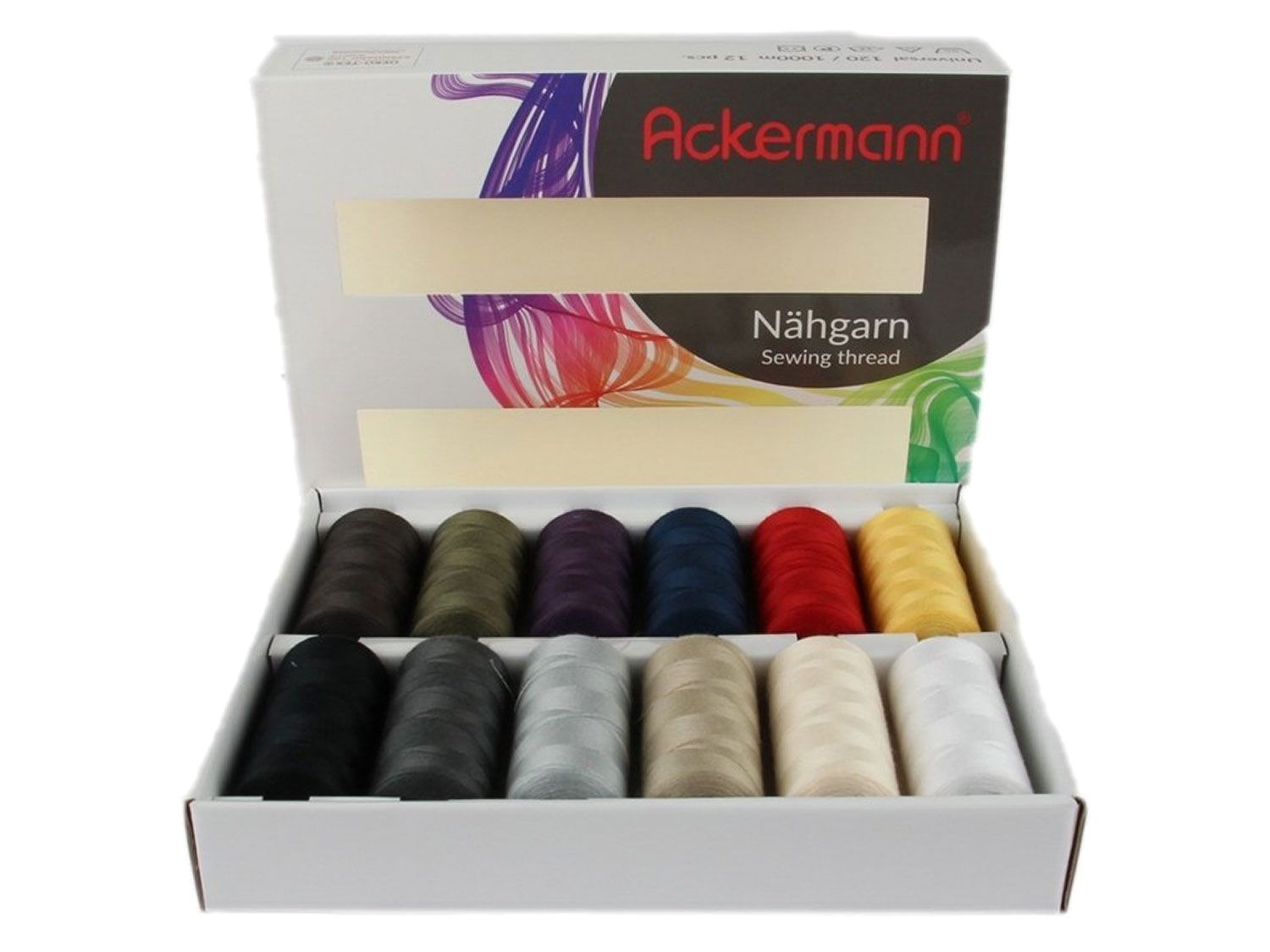 Ackermann Fil à coudre, set de 12
