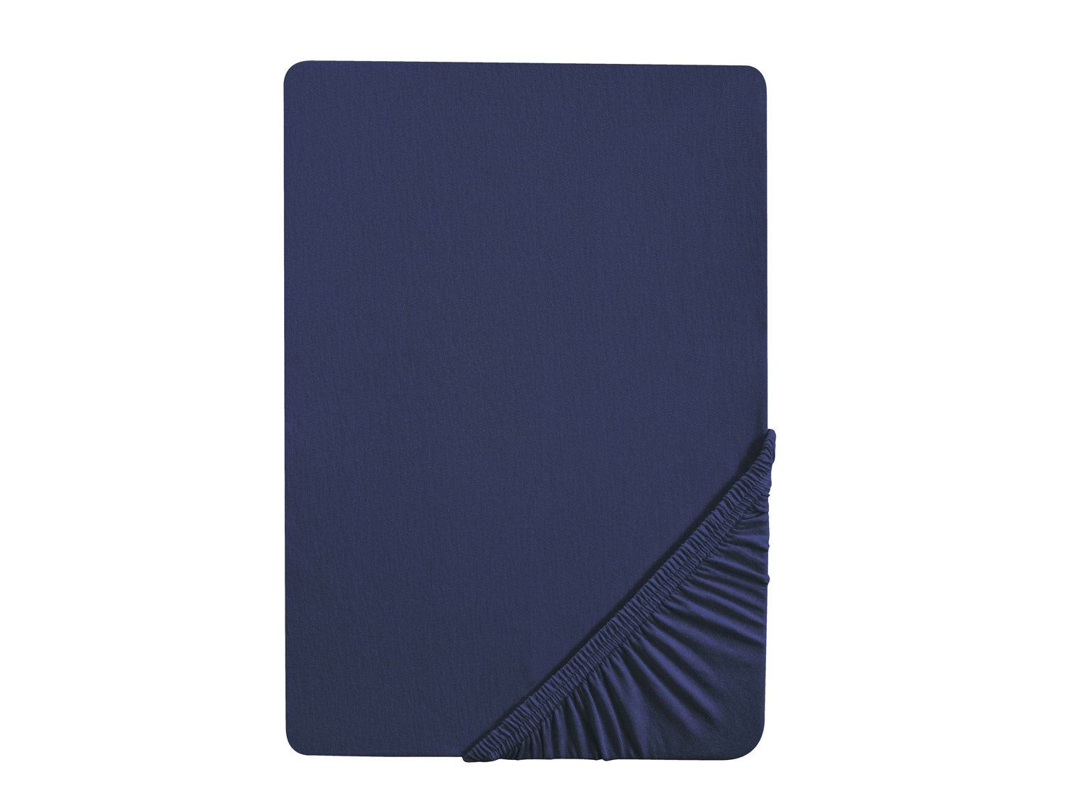 Biberna Drap-housse en jersey (bleu marine, 90-100 x 200 cm)