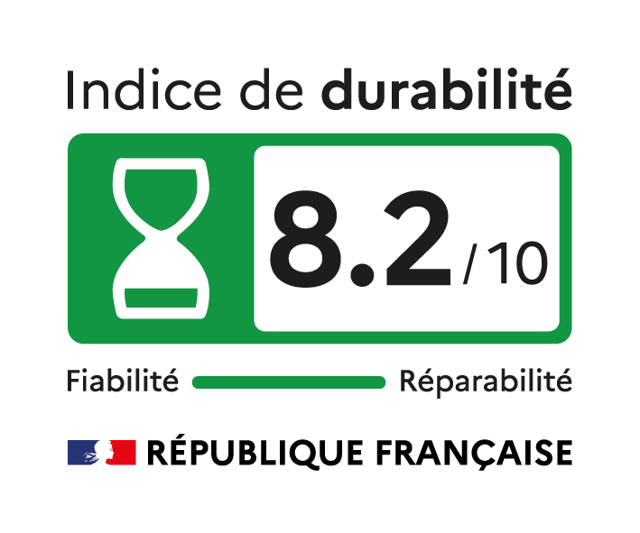 Indice de durabilité : 8.2 /10