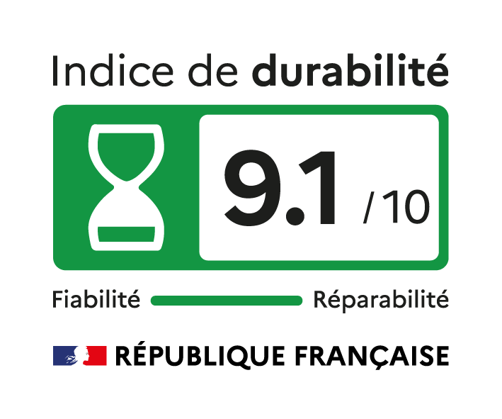 Indice de durabilité : 9.1 /10
