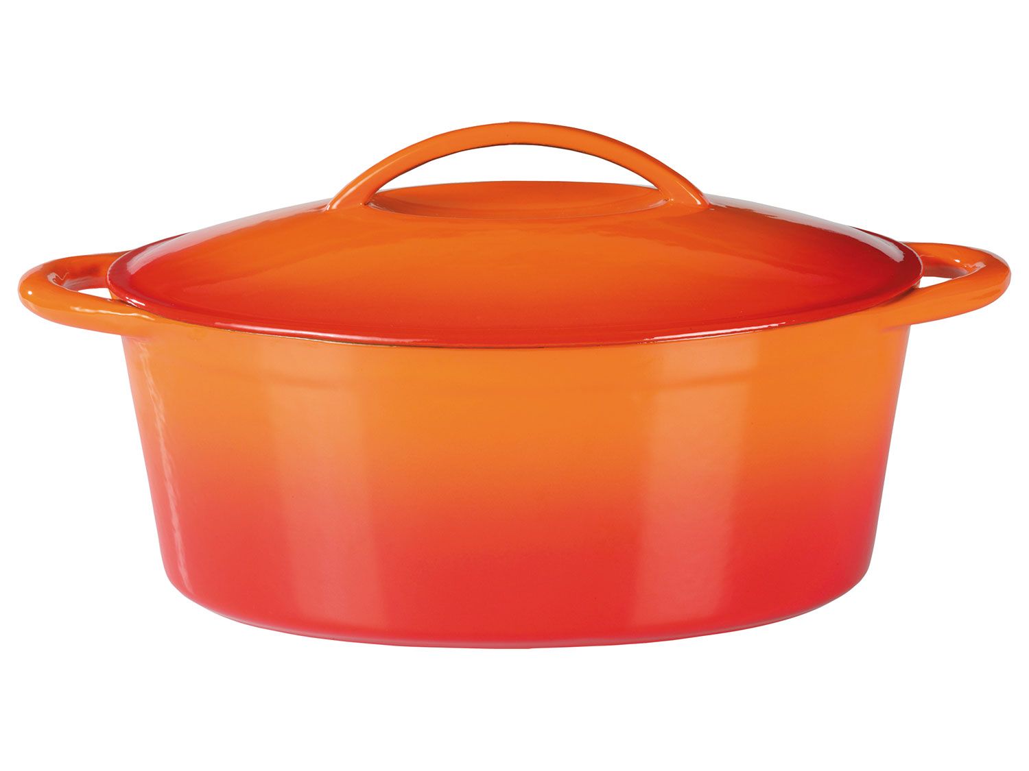 Cocotte fonte massive GSW SHADOW 33 x 25 cm Ovale Induction - vue 4