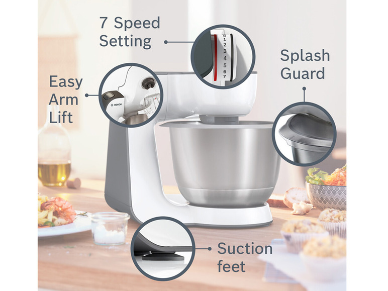 BOSCH Robot pâtissier MUM54A00, 900 W 4