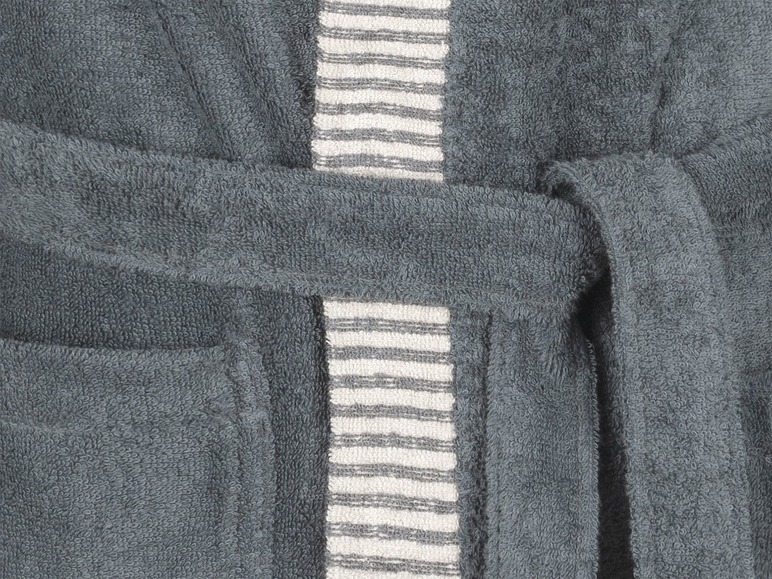 Aller en mode plein écran : Egeria Peignoir pour hommes »Bruno«, kimono, en 100 % coton, différentes tailles disponibles - Image 5