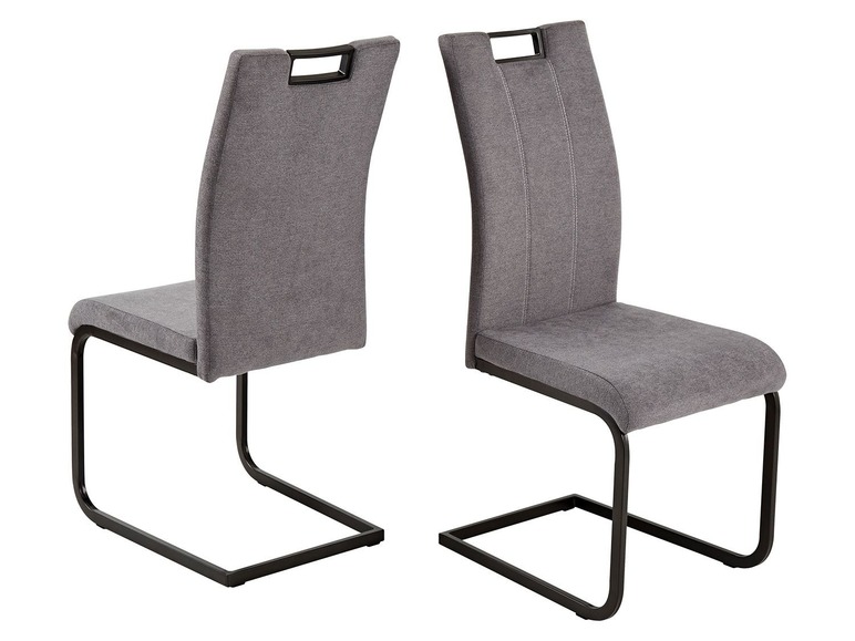 Aller en mode plein écran : Reality Lot de 2 chaises de salle à manger Malaga - Image 1