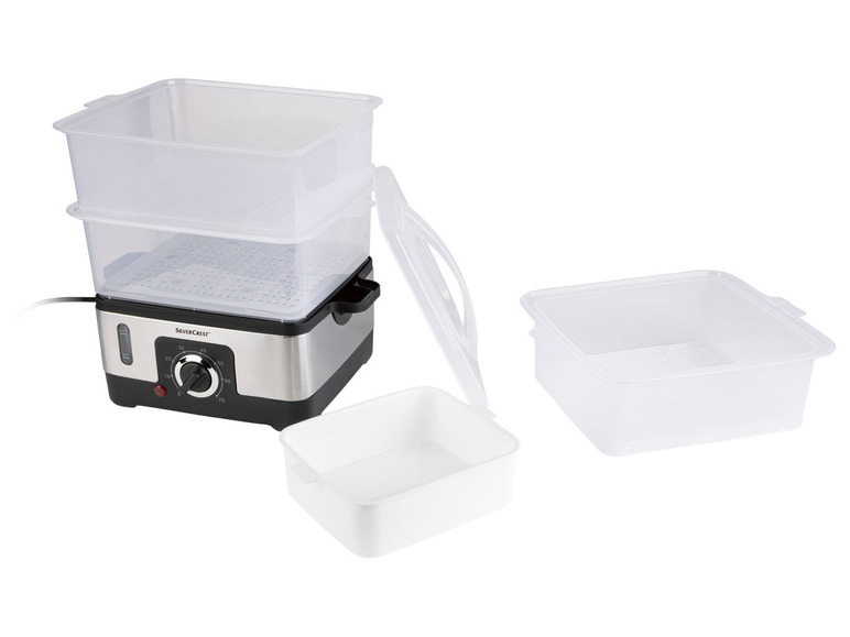 Aller en mode plein écran : SILVERCREST® KITCHEN TOOLS Cuiseur vapeur SDG 950 C3, 950 W - Image 3