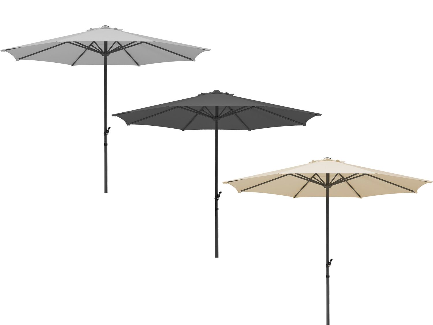 Schneider Parasol à 8 baleines, Ø 350 cm