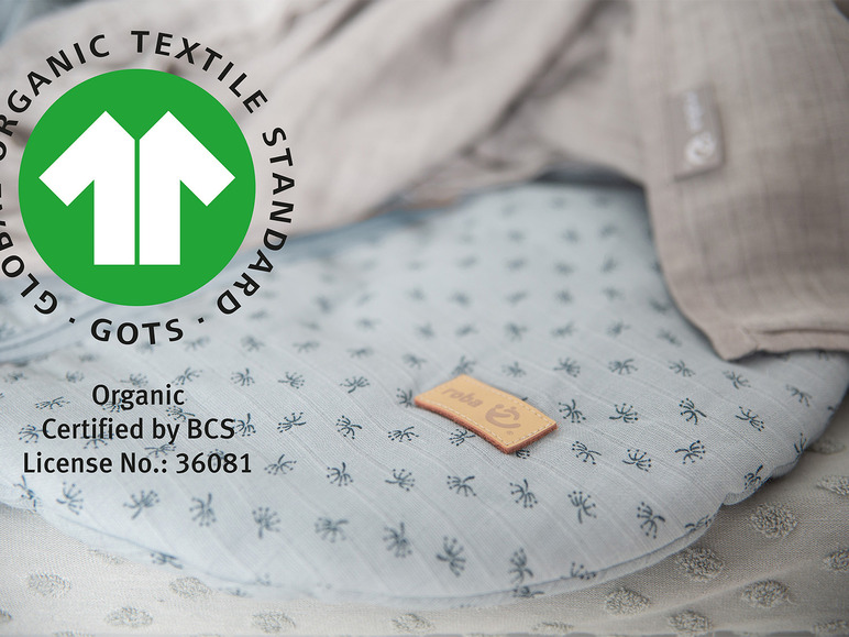 Vêtements et accessoires pour bébé roba certifiés GOTS.