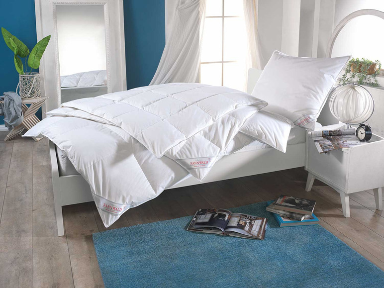Aller en mode plein écran : Couette à cassettes en duvet et plumes Dream - Image 4