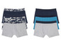 Deux ensembles de sous-vêtements pour homme, dont un avec un motif camouflage.