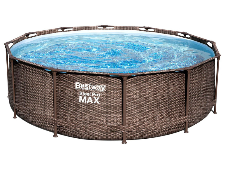 Aller en mode plein écran : Bestway Kit complet piscine Steel Pro Max™ DELUXE SERIES™ Framepool, Ø 366 x 100 cm - Image 3