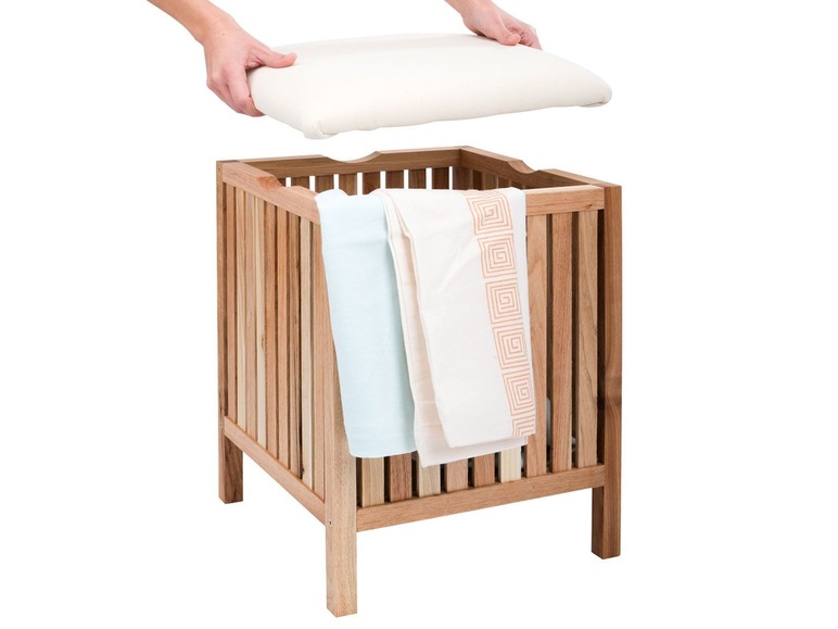 Aller en mode plein écran : Wenko Panier à linge - Image 4