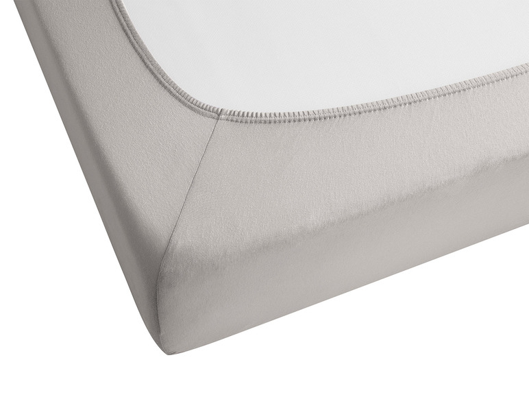 Aller en mode plein écran : Biberna Drap-housse pour matelas hauts et lits à eau, en jersey élasthanne - Image 5