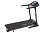 Un tapis de course noir Christopeit, modèle TM500LT.
