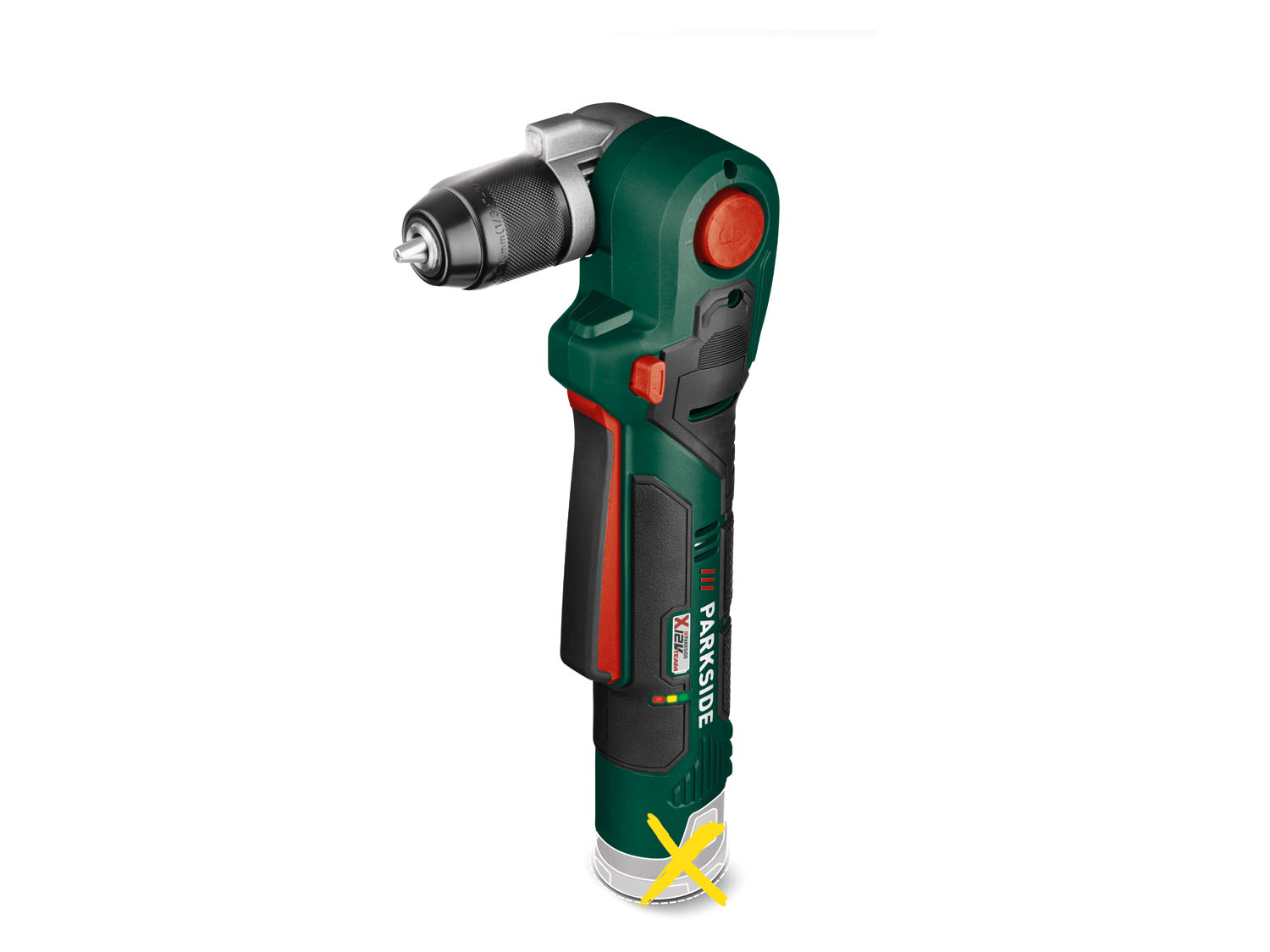 PARKSIDE® Perceuse d’angle sans fil PWBSA 12 A1, 12 V