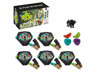 Slackers Kit d'escalade complet avec prises et cordes