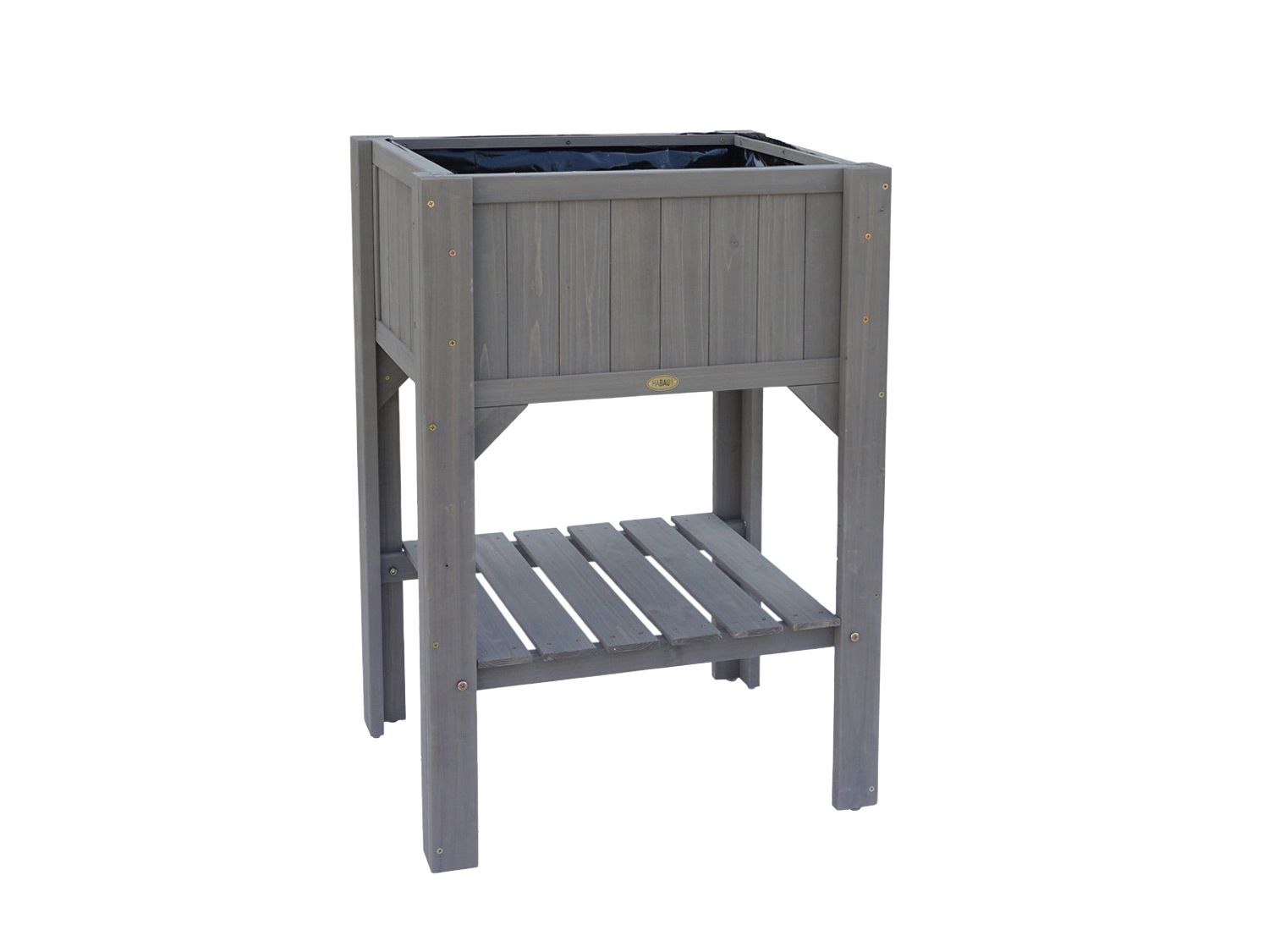 HABAU Plateau surélevé compact (gris)
