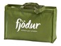 Sac Fjodor vert avec poignées.