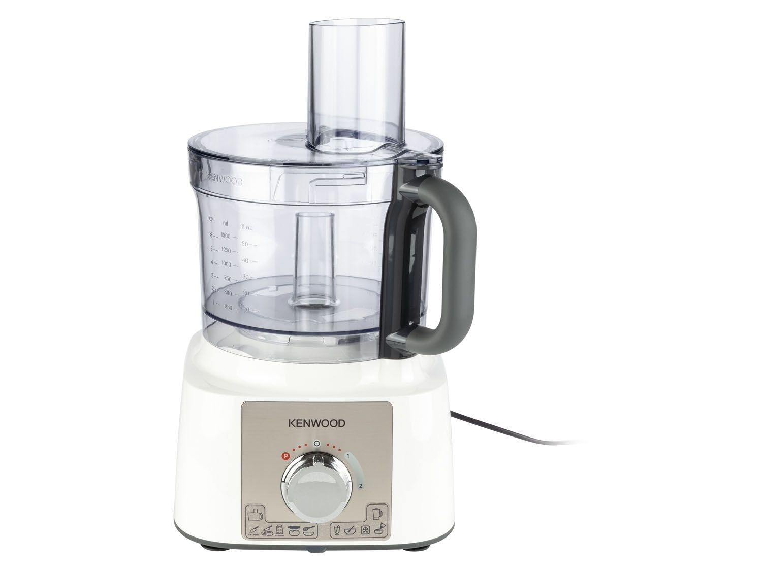 Kenwood Robot multifonctions MultiPro Express FDP65450WH 1000 W 3 L avec blender 1,5 L