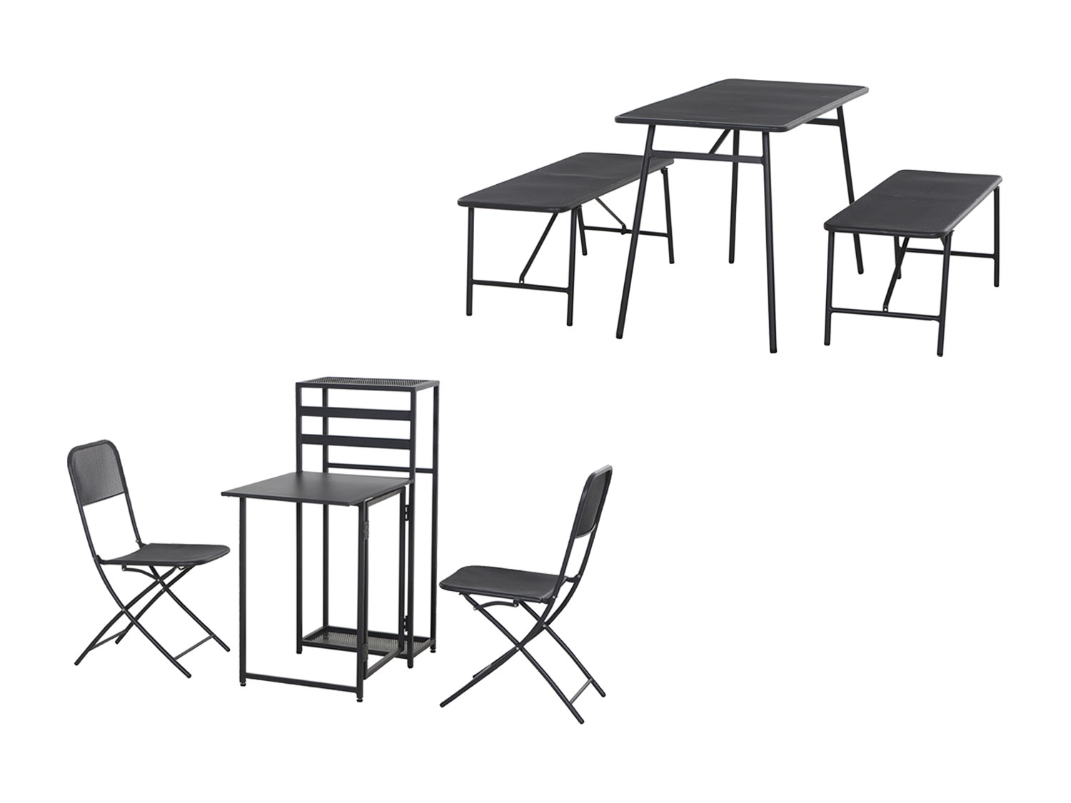 SIENA GARDEN Set de salon pour balcon »Palma», 3 pièces