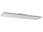 Un luminaire LED rectangulaire long.