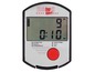 Un tracker de fitness Christopeit Sport qui affiche l'heure, les calories et les coups.