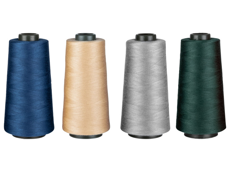 Aller en mode plein écran : crelando® Bobine de fil à coudre surjeteuse, 2.500m, 4 pièces - Image 3