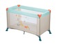 Un lit parapluie Safety 1st avec un motif d'animaux.