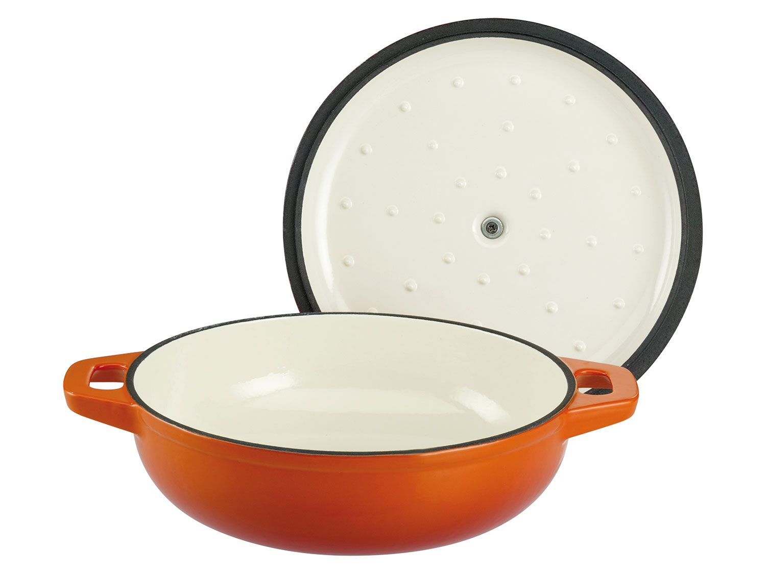 Cocotte fonte massive GSW SHADOW 33 x 25 cm Ovale Induction - vue 7