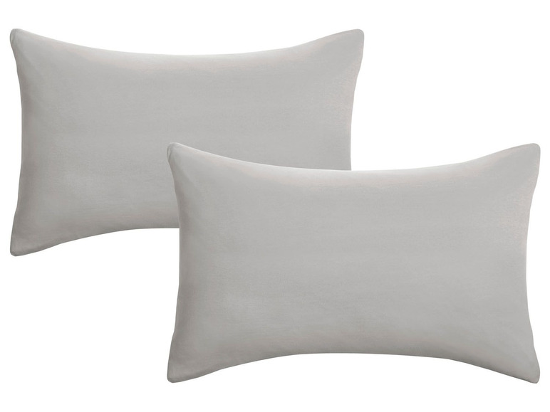 Aller en mode plein écran : BIBERNA, Lot de 2 housses de coussin en jersey fin - Image 40