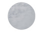 Tapis rond gris