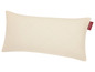 Un oreiller beige avec un motif en losange de la marque SanNwald.
