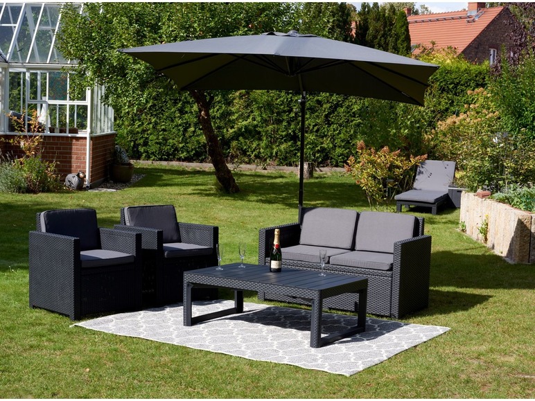 Aller en mode plein écran : Keter Salon de jardin Victoria/Lyon, aspect rotin, 4 pièces - Image 17