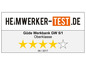 Heimwerker-Test.de qualifie le établi Güde GW 5/1 de haut de gamme.