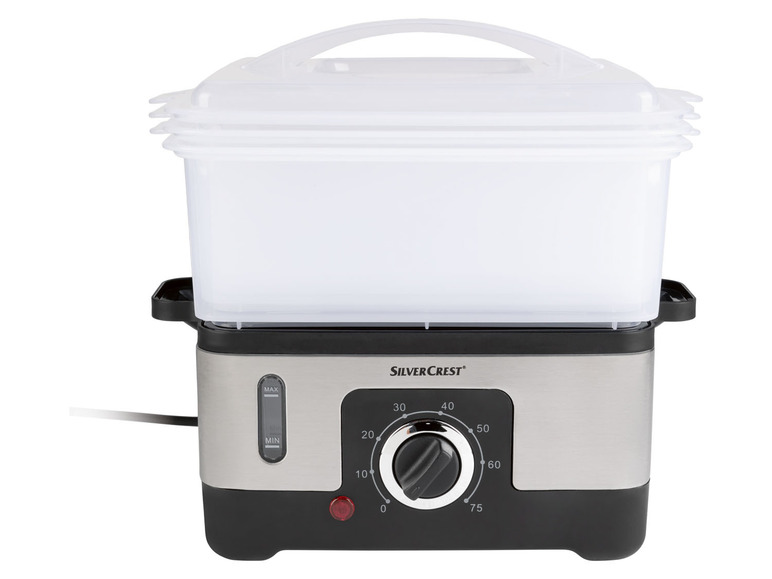 Aller en mode plein écran : SILVERCREST® KITCHEN TOOLS Cuiseur vapeur SDG 950 C3, 950 W - Image 1