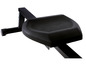 Rameur noir avec un siège confortable.