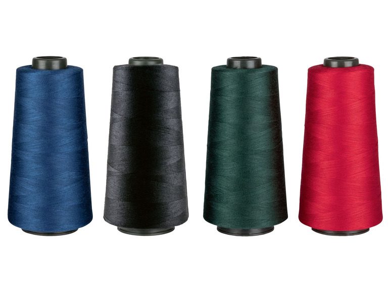 Aller en mode plein écran : crelando® Bobine de fil à coudre surjeteuse, 2.500m, 4 pièces - Image 4