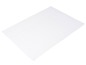 Tapis de bain blanc avec un motif en relief.