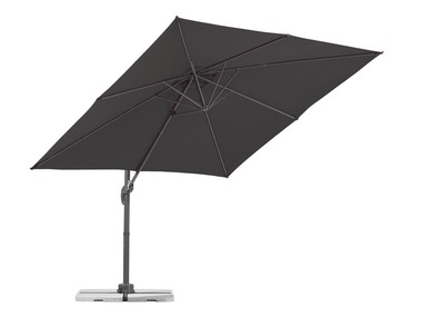 Schneider Parasol déporté Valencia et housse de protection, portée 250 cm