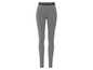 Leggings grises avec un imprimé Mickey Mouse.