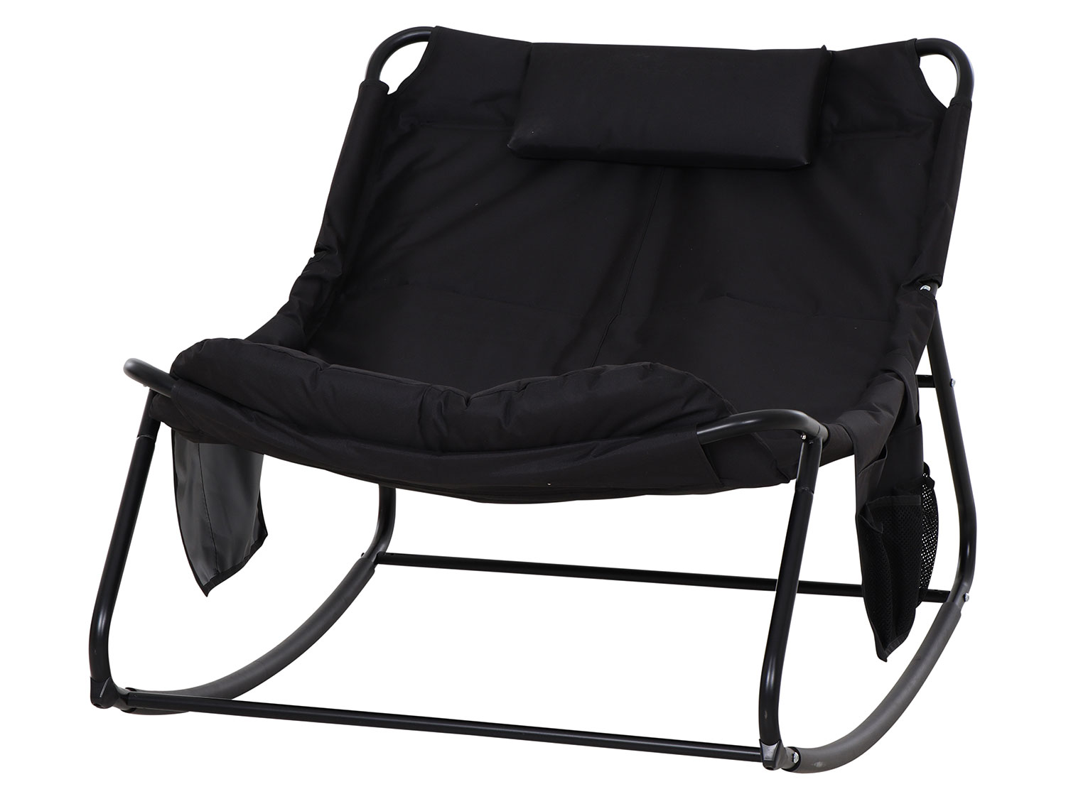 SIENA GARDEN Havanna Fauteuil à bascule avec deux poches latérales