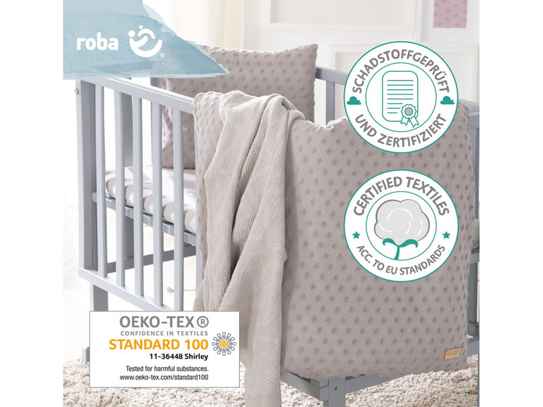 Aller en mode plein écran : roba Ensemble »Lil Planet«, linge de lit, drap-housse, couverture pour bébés - Image 5