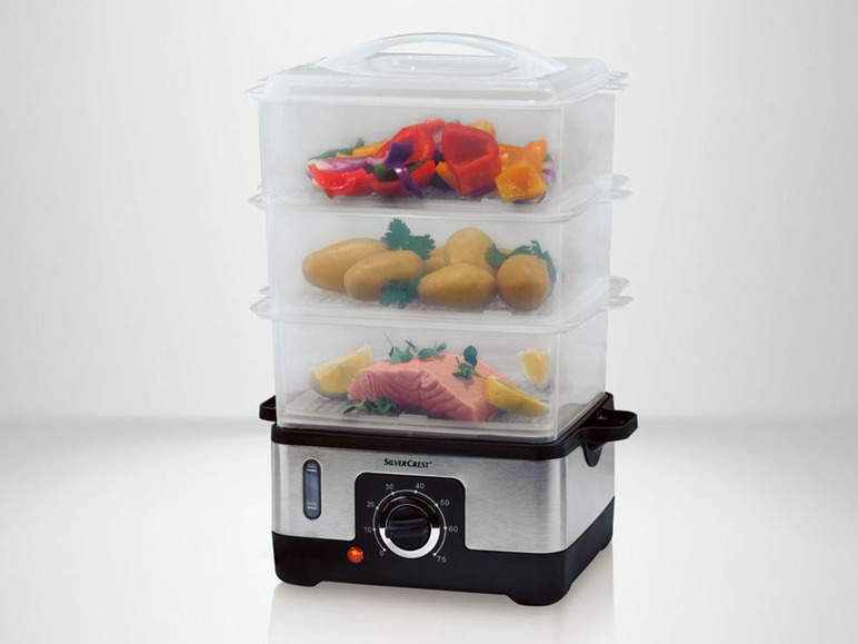 Aller en mode plein écran : SILVERCREST® KITCHEN TOOLS Cuiseur vapeur SDG 950 C3, 950 W - Image 8