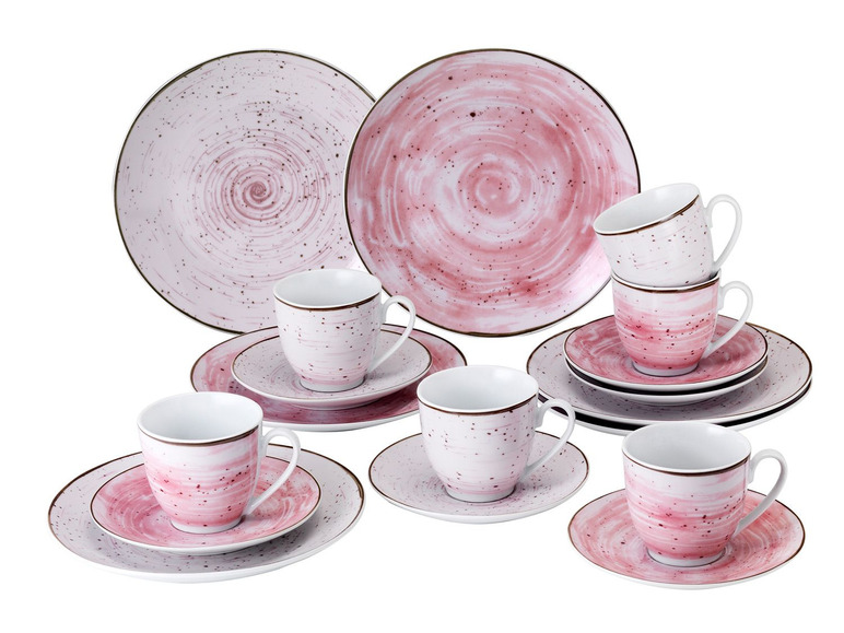 Aller en mode plein écran : vanWell Service de table en porcelaine, 18 ou 24 pièces - Image 5