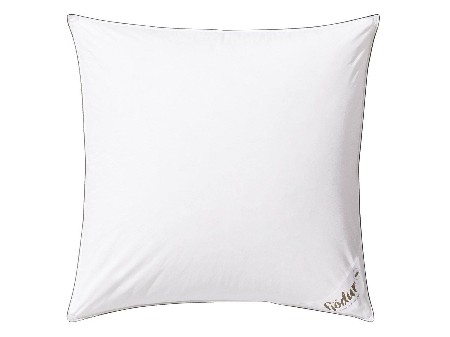 Fjödur Oreiller à 3 compartiments en plumes / duvet (60 x 60 cm)