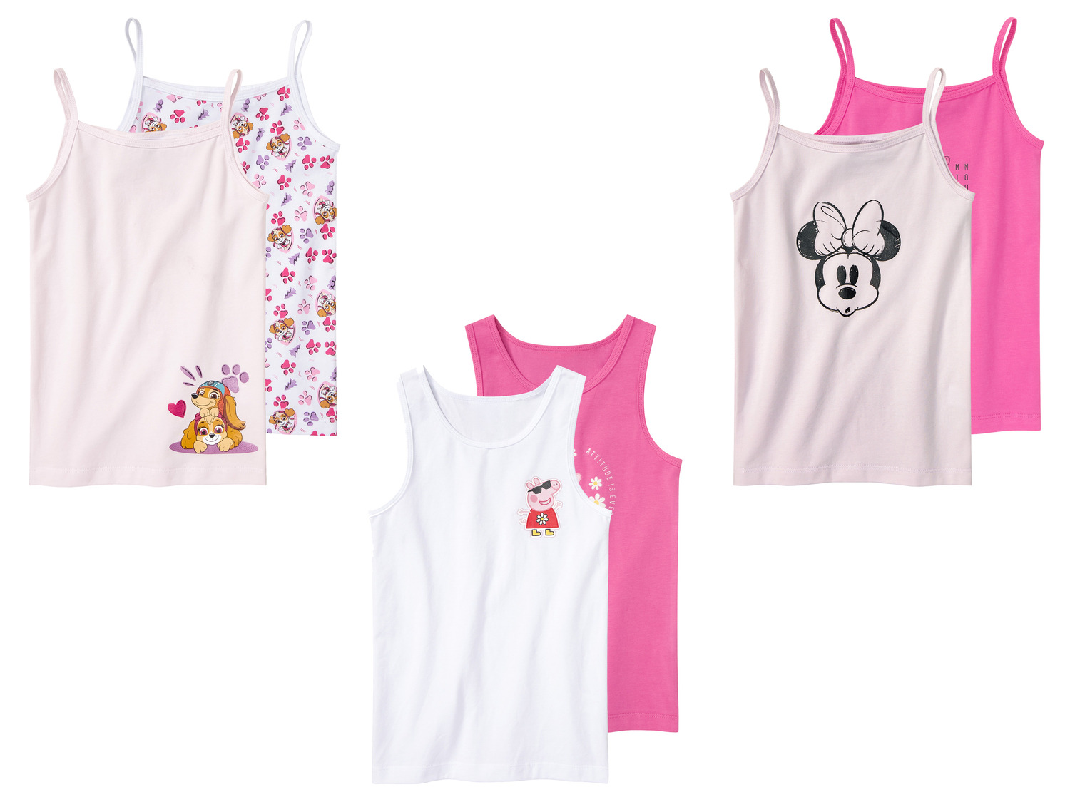 Lot De 2 Débardeurs D'Allaitement Femme + 4 Coussinets - Col V - Imprimé - 100% Polyester