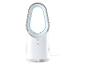 Ventilateur et purificateur d'air blanc design.